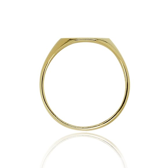 Signet Ring 14K Yellow Gold - Picture 3 of 4
